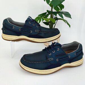 G.H.Bass Men's Blue Leather Oxfords Shoes Size 13M